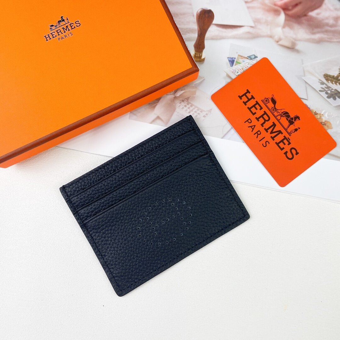 HERMES 218 Barenia Faubourg 11.9cm 8.3cm 6